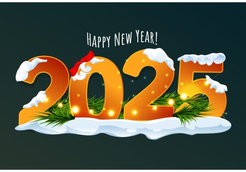 Happy New Year 2025 With Christmas Unique Number Logo Concept. 2025 New Year Celebration Banner Template For Social Media Post, Calendar And Cover Banner With Snow. Golden Gradient Numbers. Happy New Year 2025 With Christmas Unique Number Logo Concept. 2025 New Year Celebration Banner Template For Social Media Post, Calendar And Cover Banner With Snow. Golden Gradient Numbers.